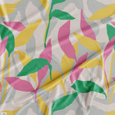 Floral Wholesale Digital Printed Fabric for Dress & Cloth